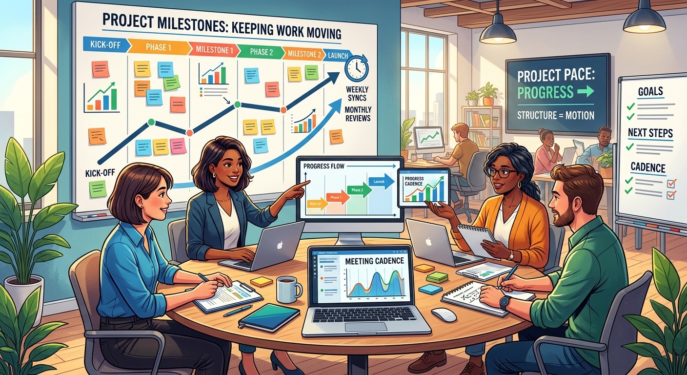 How to Build a Project Meeting Cadence That Keeps Work Moving